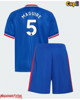 Manchester United Harry Maguire #5 Echipament de Fotbal Replică 2026-27 Copii Deplasare (+ Șorturi)
